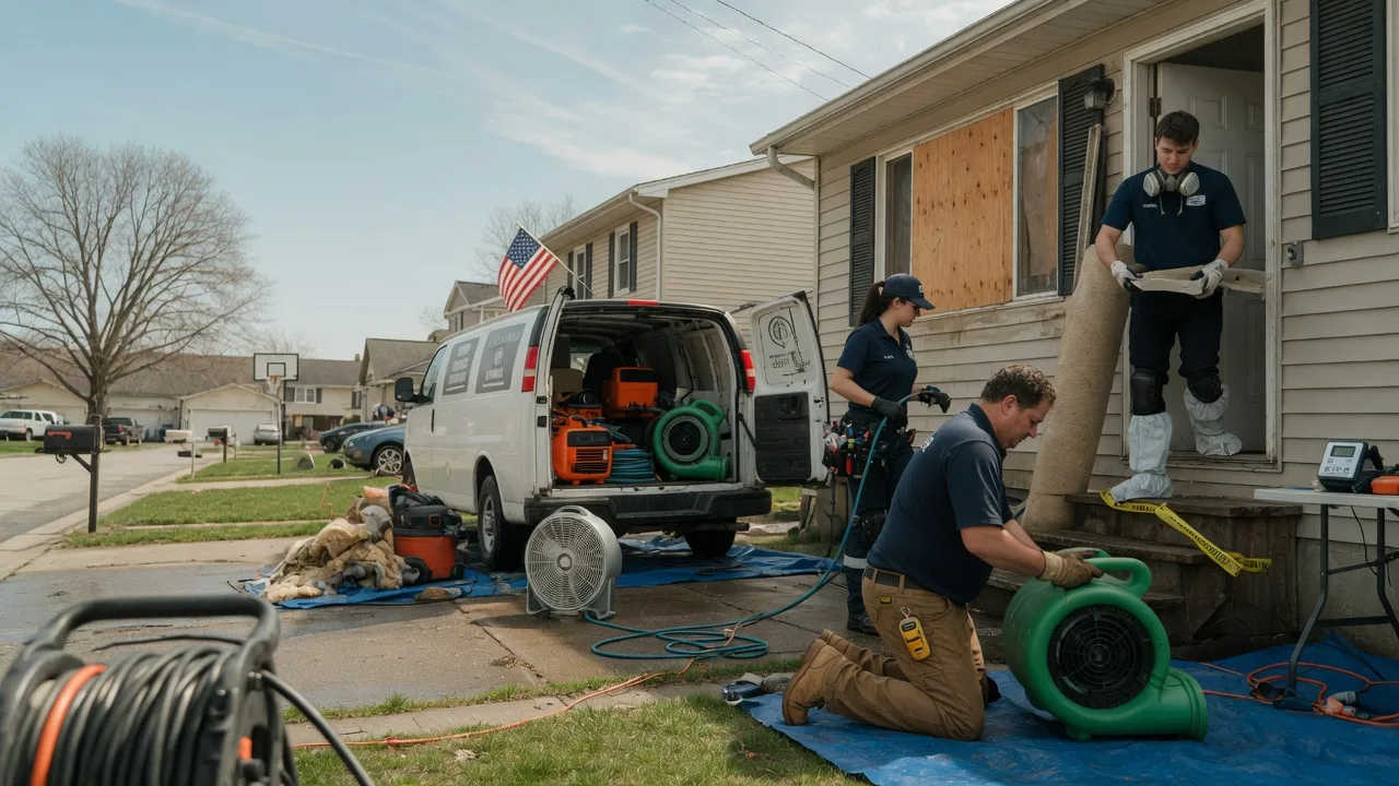 Water Damage Restoration in Trout Run, PA near me